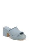 Circus Ny By Sam Edelman Isla Platform Sandals In Washed Glacial Blue