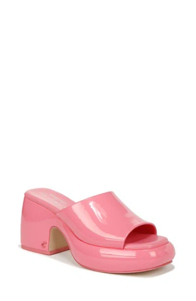 Circus Ny By Sam Edelman Isla Platform Slide Sandal In Pink Sorbet