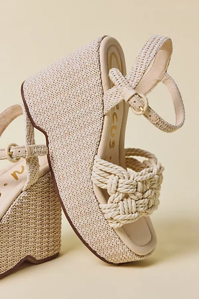 Circus Ny By Sam Edelman Jackie Platform Wedge Sandal In Vanilla Bean, Women's At Urban Outfitters In Brown