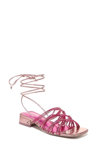 Circus Ny By Sam Edelman Jocelyn Ankle Wrap Sandal In Pink Multi