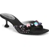 Circus Ny By Sam Edelman Juliana Kitten Heel Sandal In Black