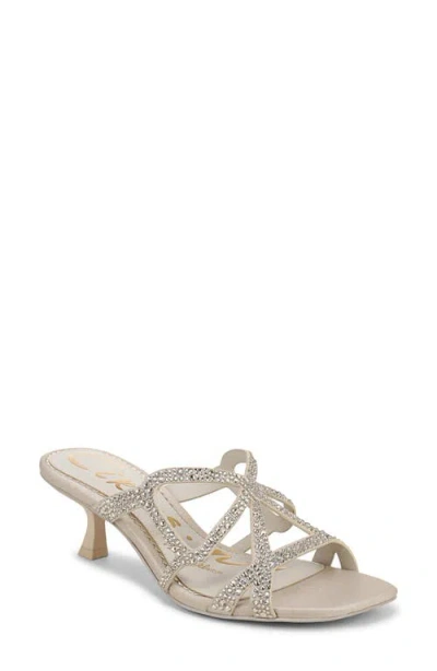 Circus Ny By Sam Edelman Justine Kitten Heel Sandal In White