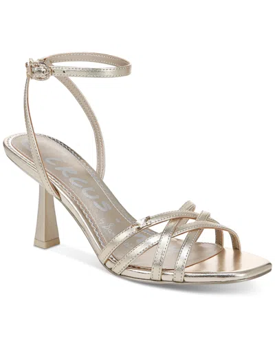 Circus Ny By Sam Edelman Kenzie Strappy Dress Sandals In Jute Metallic