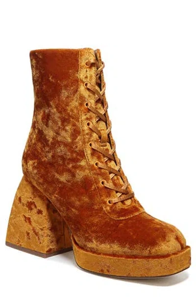 Circus Ny By Sam Edelman Kia Block Heel Bootie In Brown