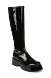 Circus Ny By Sam Edelman Kimberley Platform Boot In Patent Black