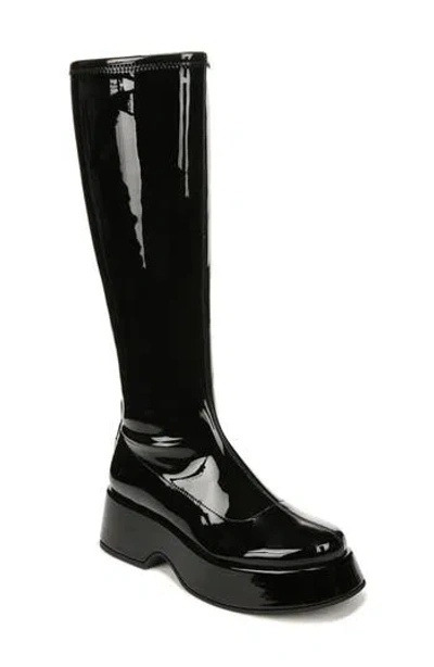 Circus Ny By Sam Edelman Kimberley Platform Boot In Patent Black