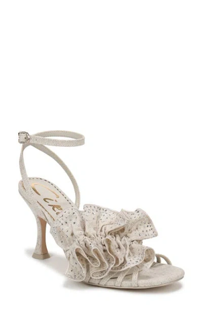 Circus Ny By Sam Edelman Lucille Ankle Strap Sandal In White
