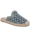 Circus Ny By Sam Edelman Mallory Ruffle Mule Slides In Tide Teal Logo