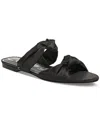 Circus Ny By Sam Edelman Marissa Knotted Flat Slide Sandals In Black
