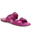 Circus Ny By Sam Edelman Marissa Knotted Flat Slide Sandals In Punchy Pink