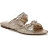 Circus Ny By Sam Edelman Marissa Two Strap Sandal In Gold