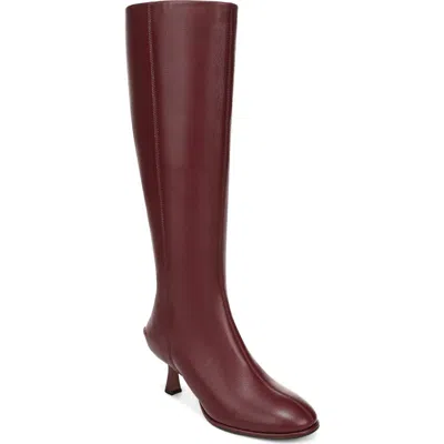 Circus Ny By Sam Edelman Marlowe Leather Knee High Boot In Burgundy