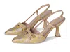 Circus Ny By Sam Edelman Monica Pointed Toe Slingback Pump In Multi