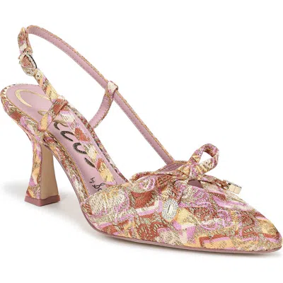 Circus Ny By Sam Edelman Monica Pointed Toe Slingback Pump In Multi