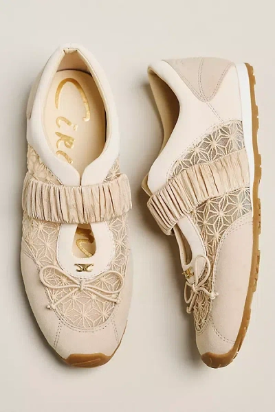 Circus Ny By Sam Edelman Nara Mesh Bow Elastic Strap Sneakers In Multi