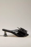 Circus Ny By Sam Edelman Women's Natalina Bow Kitten-heel Dress Sandals In Black