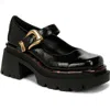 Circus Ny By Sam Edelman Nellie Platform Mary Jane In Black Crinkle