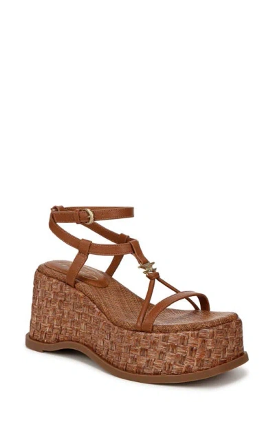 Circus Ny By Sam Edelman Odette Platform Wedge Sandal In Saddle