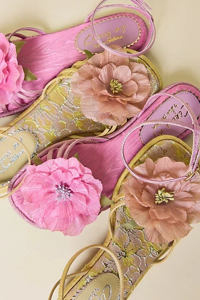 Circus Ny By Sam Edelman Olana Flower Sandal In Rosette Blush/pink Prism, Women's At Urban Outfitter In Multi