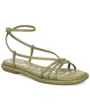 Circus Ny By Sam Edelman Olana Strappy Flat Sandals In Green Fern