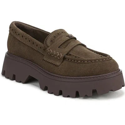 Circus Ny By Sam Edelman Paisley Platform Penny Loafer In Brown