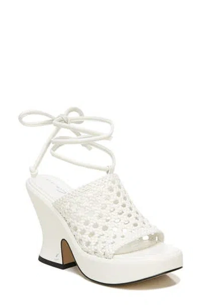 Circus Ny By Sam Edelman Paislie Ankle Tie Sandal In Bright White