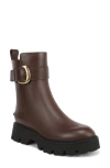 Circus Ny By Sam Edelman Primm Lug Sole Bootie In Brown