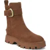 Circus Ny By Sam Edelman Primm Lug Sole Bootie In Brown