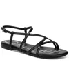 Circus Ny By Sam Edelman Rebecca Strappy Flat Sandals In Black
