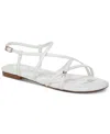 Circus Ny By Sam Edelman Rebecca Strappy Flat Sandals In Bright White
