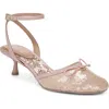 Circus Ny By Sam Edelman Rosetta Ankle Strap Pump In Pink