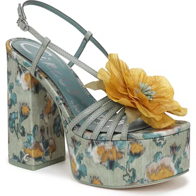 CIRCUS NY BY SAM EDELMAN CIRCUS NY BY SAM EDELMAN SIENA FLOWER PLATFORM SLINGBACK SANDAL