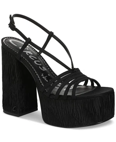 Circus Ny By Sam Edelman Siena Platform Dress Sandals In Black