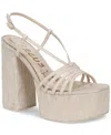 Circus Ny By Sam Edelman Siena Platform Dress Sandals In Vanilla Bean
