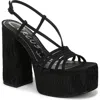 Circus Ny By Sam Edelman Siena Platform Slingback Sandal In Black