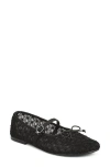 Circus Ny By Sam Edelman Sofie Mesh Ballet Flat In Black