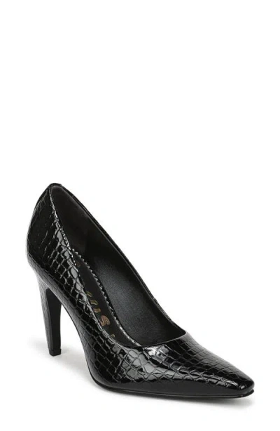 Circus Ny By Sam Edelman Solenne Croc Embossed Pump In Black