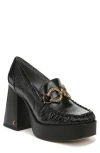 Circus Ny By Sam Edelman Susie Platform Loafer Pump In Black