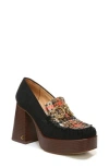 Circus Ny By Sam Edelman Susie Platform Loafer Pump In Black Multi