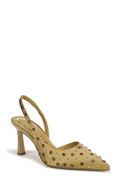 Circus Ny By Sam Edelman Tallie Pointed Toe Slingback Pump In Yellow