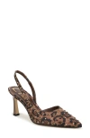 Circus Ny By Sam Edelman Women's Tallie Rhinestone Pointed-toe Asymmetrical Pumps In Multi