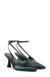 Circus Ny By Sam Edelman Women's Tara High-vamp Pointed-toe Pumps In Emerald Quartz