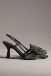 Circus Ny By Sam Edelman Tess Pointed-toe Slingback Heels In Black