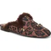 Circus Ny By Sam Edelman Tillie Faux Fur Trim Mule In Multi