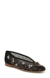 Circus Ny By Sam Edelman Tina Ballet Flat In Black