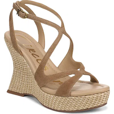 Circus Ny By Sam Edelman Trina Platform Wedge Sandal In Brown