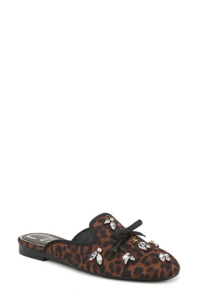 Circus Ny By Sam Edelman Trish Mule In Black,natural Leopard Multi