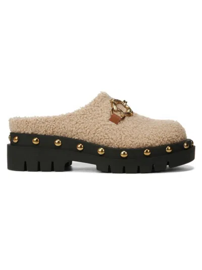 Circus Ny By Sam Edelman Women's Annie 50mm Faux Shearling Clogs In ...
