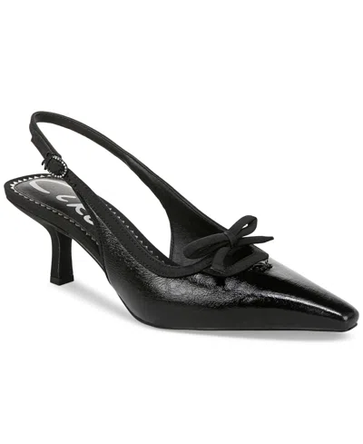 Circus Ny By Sam Edelman Women's Cassidy Slingback Kitten-heel Pumps In Black
