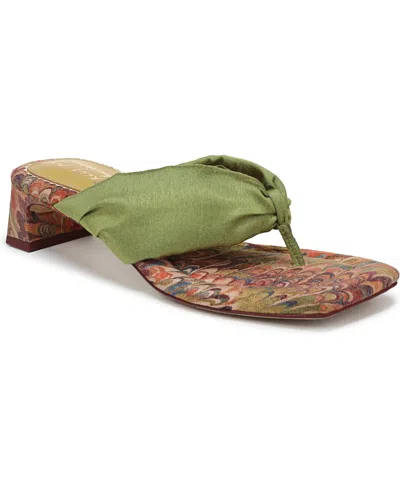Circus Ny By Sam Edelman Women's Colette Thong Slip-on Dress Sandals In Green